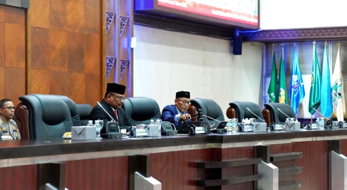 Paripurna DPRA Pengesahan Pansus Pertambangan RKT dan KPIA