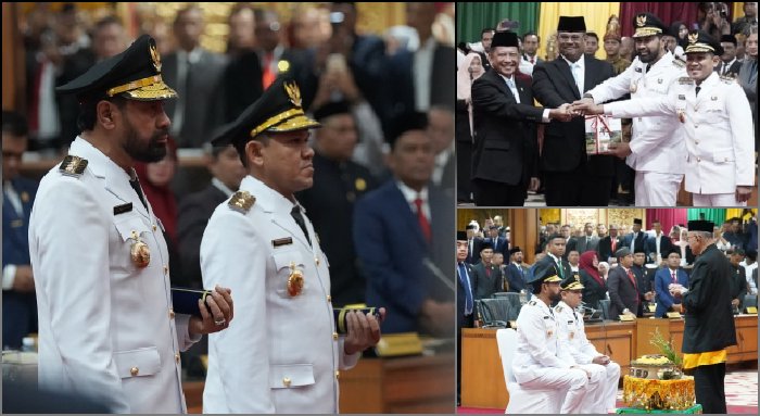 Paripurna DPRA Pelantikan Gubernur dan Wakil Gubernur Aceh